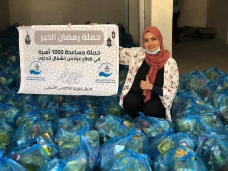 هيا حجازى ....طبيبة وسفيرة العطاء في غزة